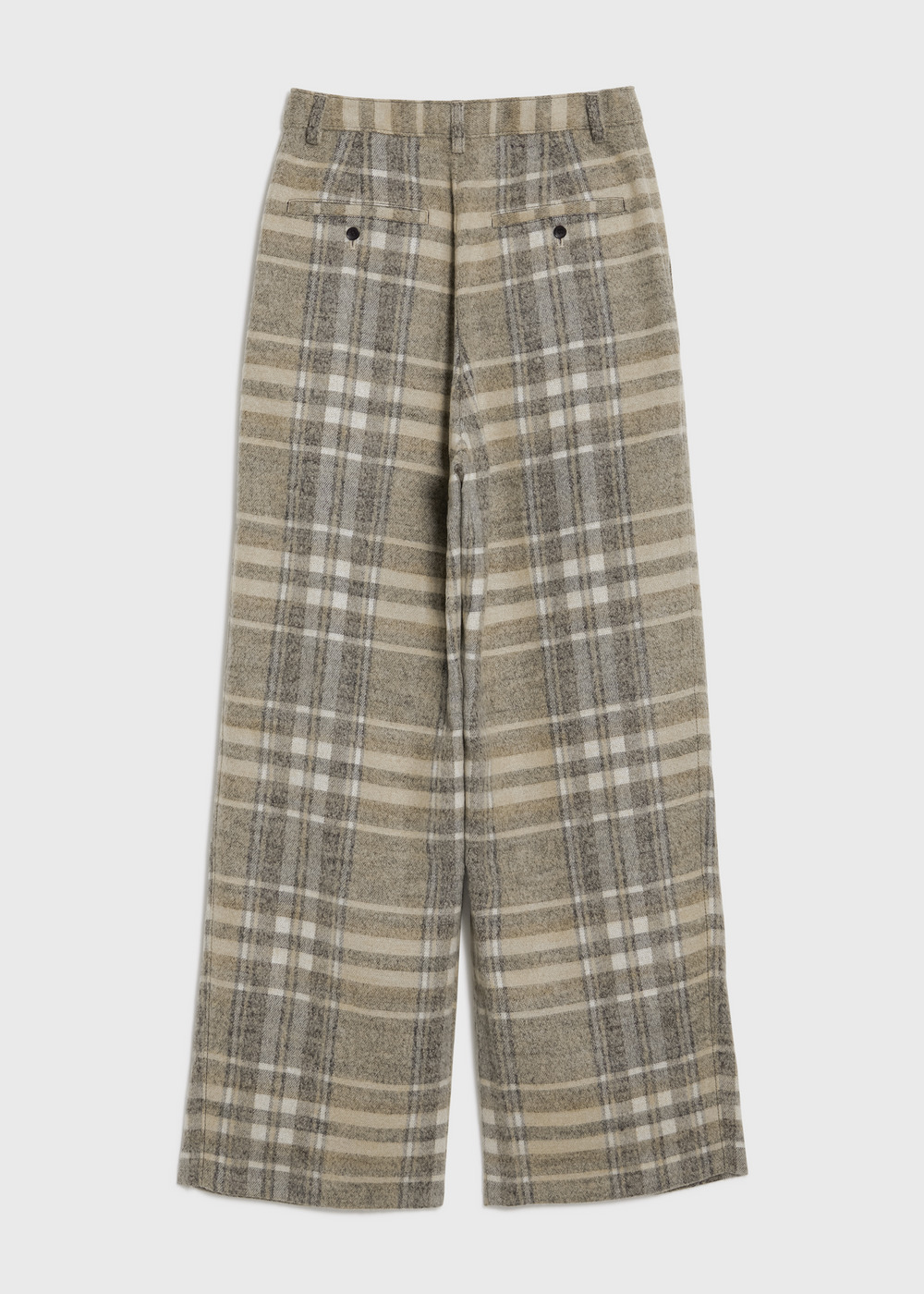 Shaggy Check Pants 詳細画像 BROWN MIX 2