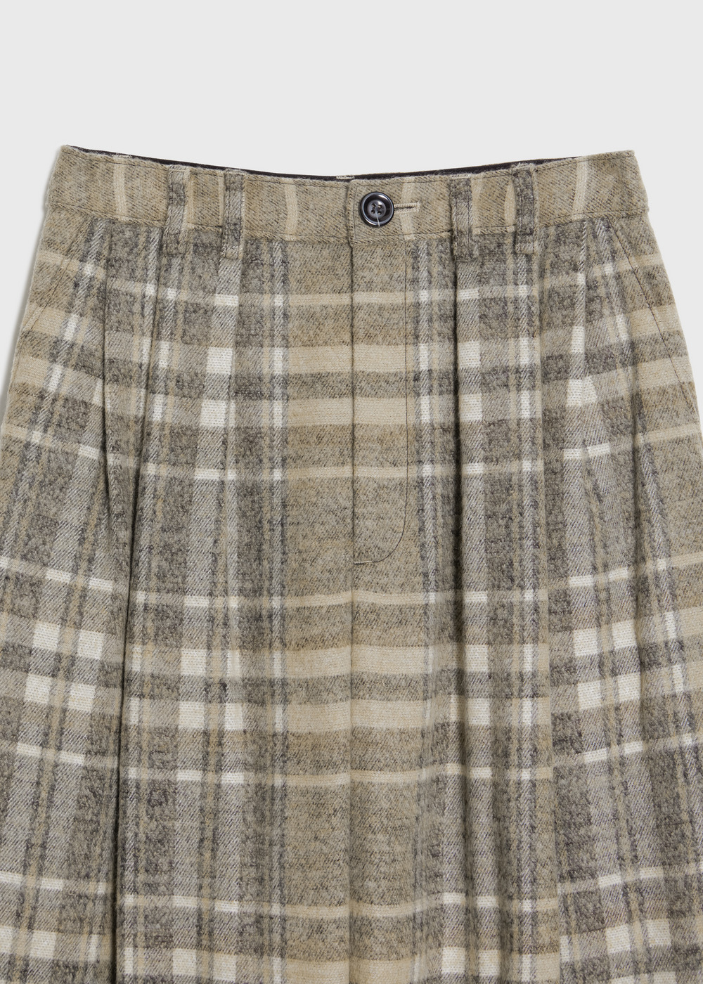 Shaggy Check Pants 詳細画像 BROWN MIX 3