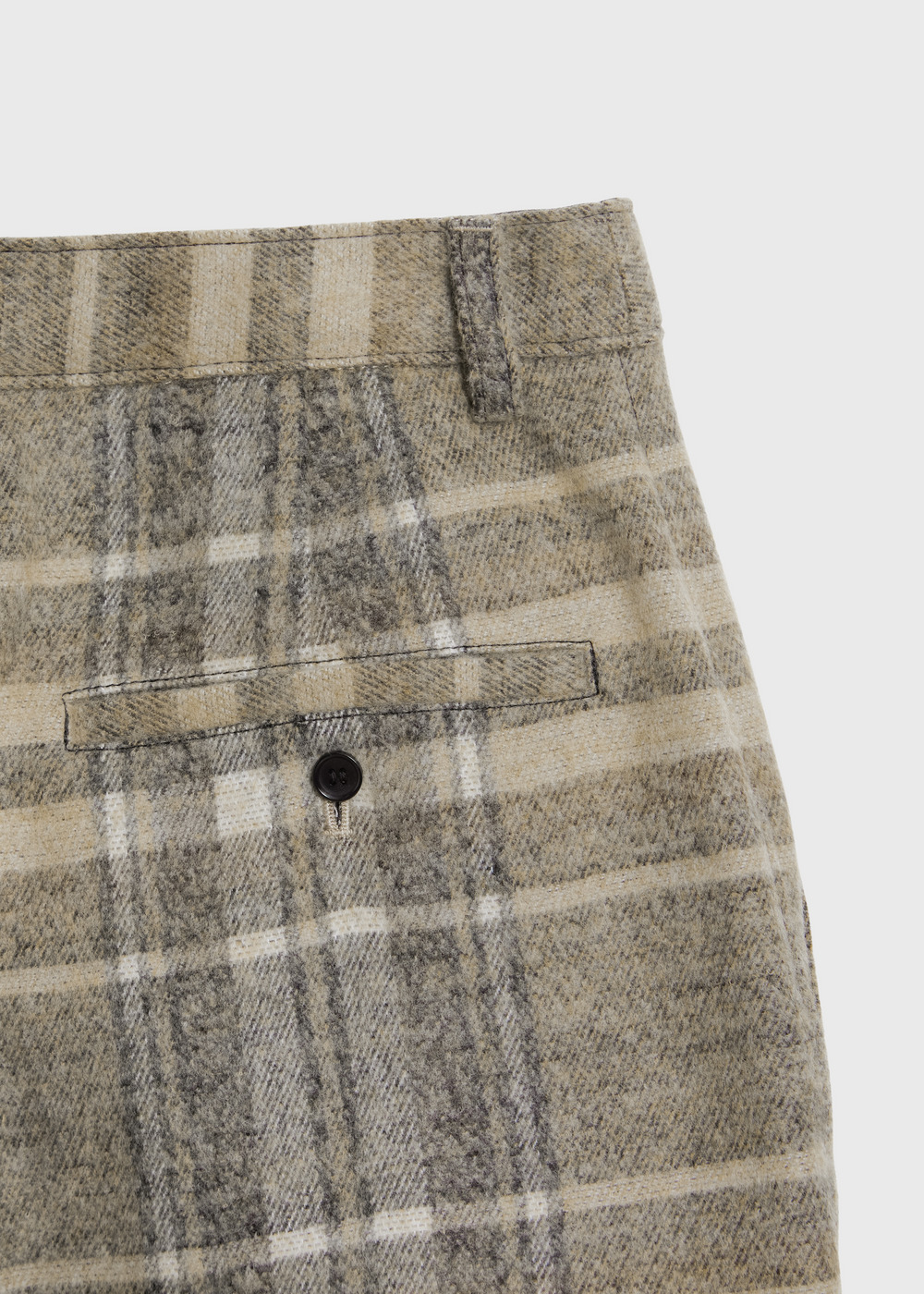 Shaggy Check Pants 詳細画像 BROWN MIX 5