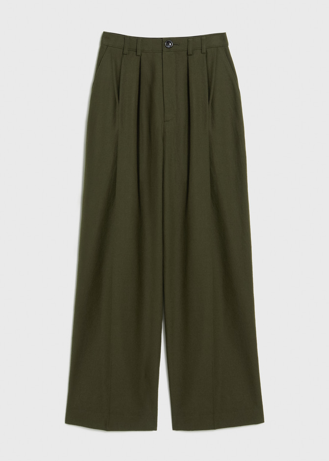 C/W Twill Refine Pants