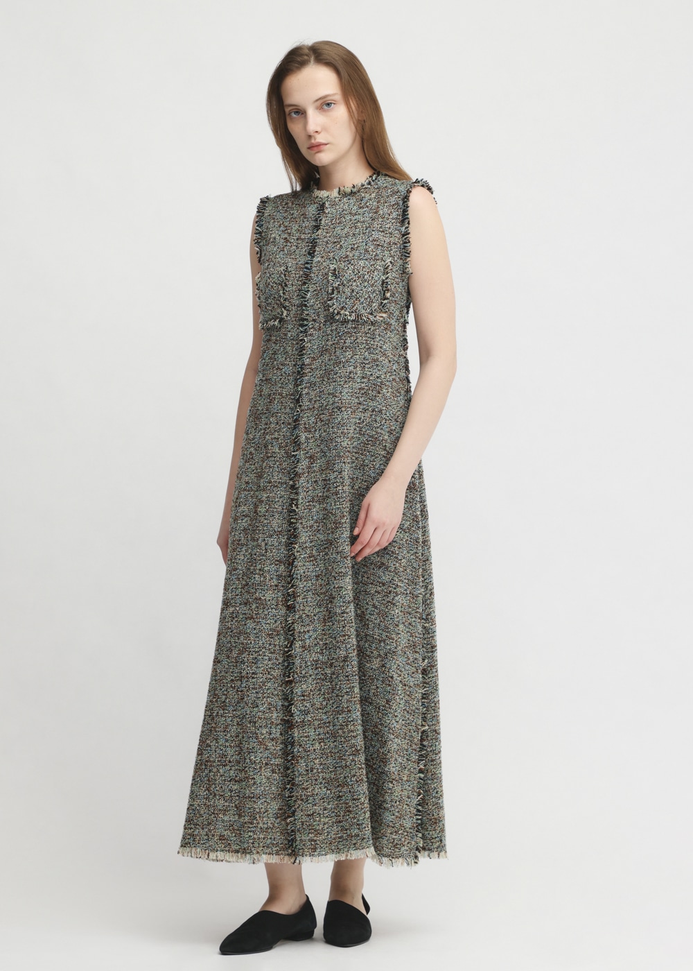 KASURI Classic Tweed Dress 詳細画像 OTHER 2