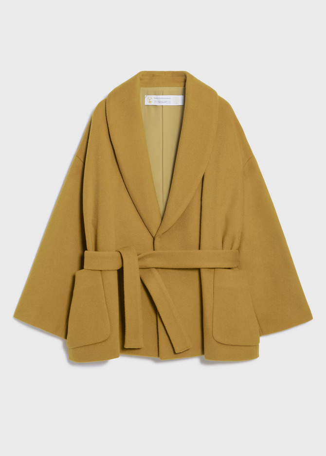 KIWI Wool Short Gown Coat