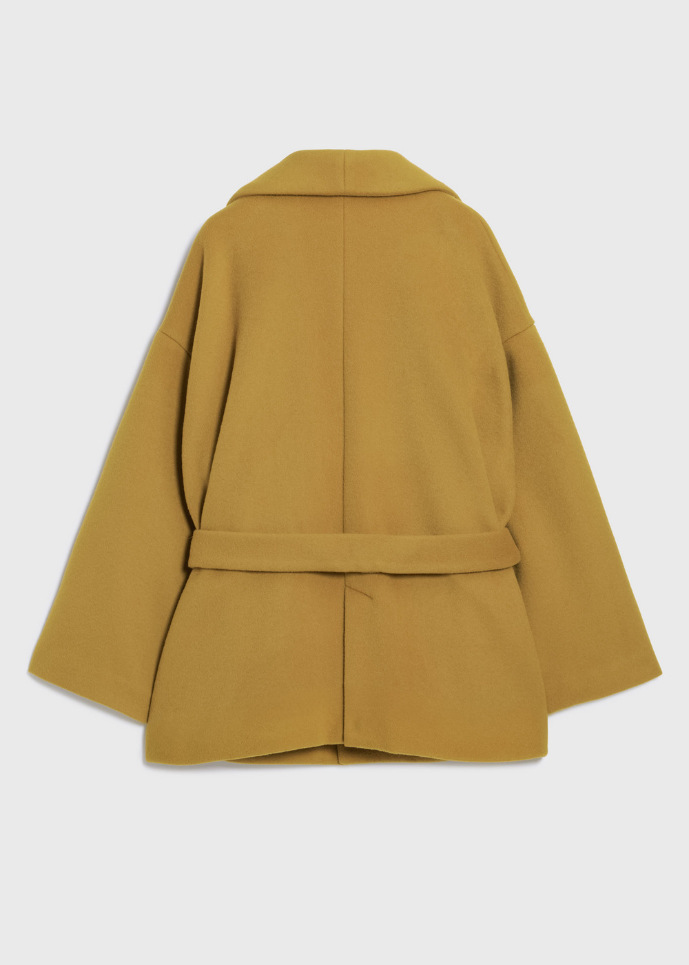 KIWI Wool Short Gown Coat 詳細画像 OCHER 2