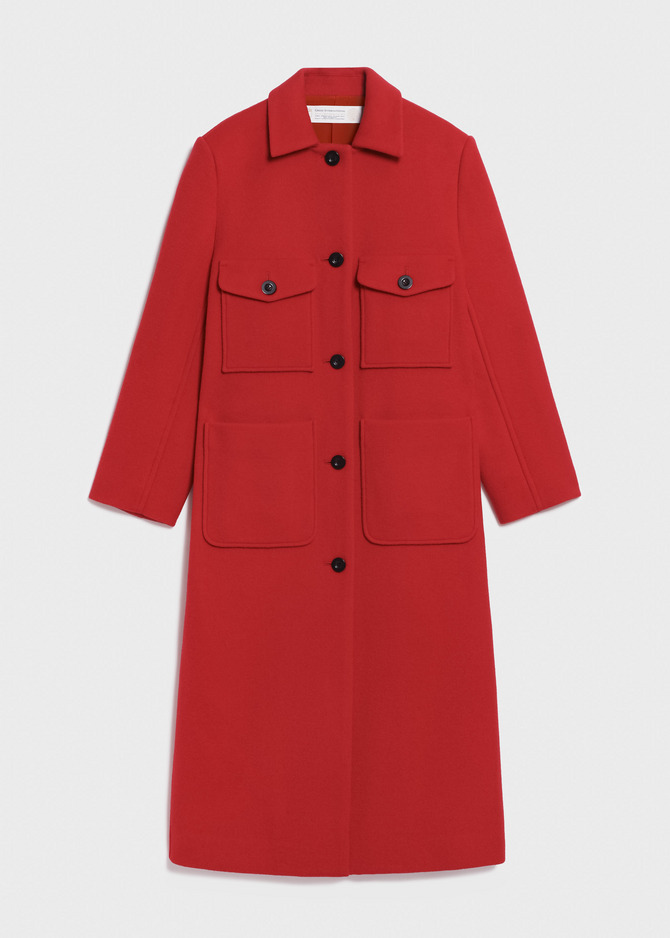 KIWI Wool Long Coat