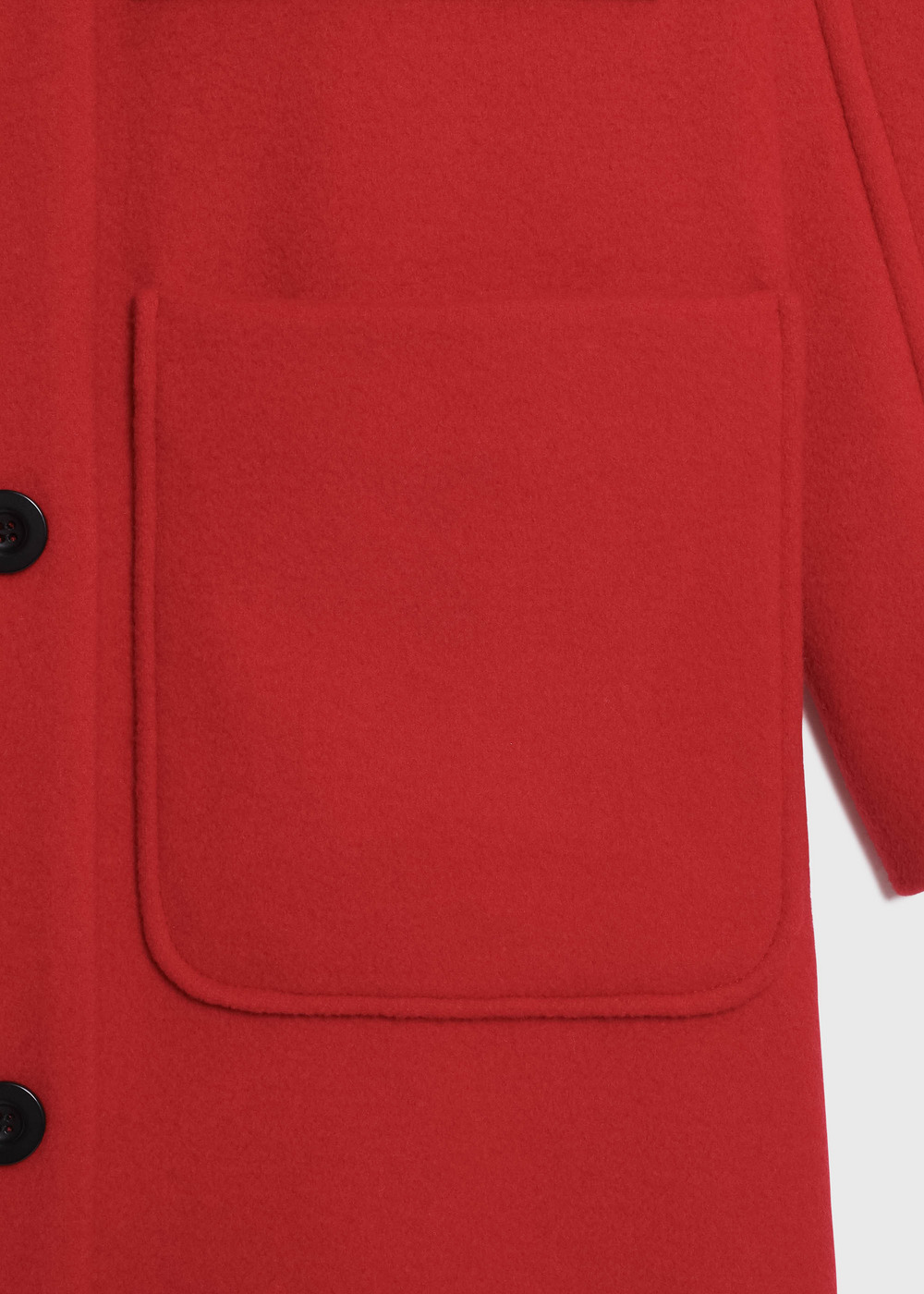 KIWI Wool Long Coat 詳細画像 RED 5