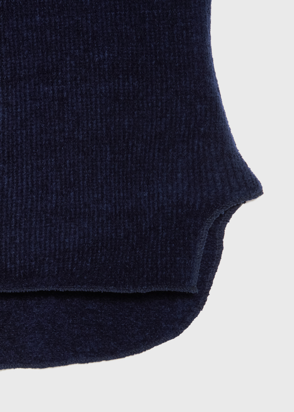 Chenille yarn Plain Stitch Tank Top 詳細画像 NAVY 4