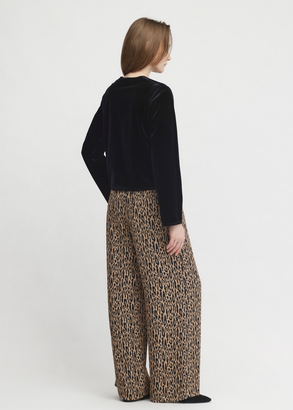 Leopard Jacquard Flare Pants 詳細画像 OTHER 3