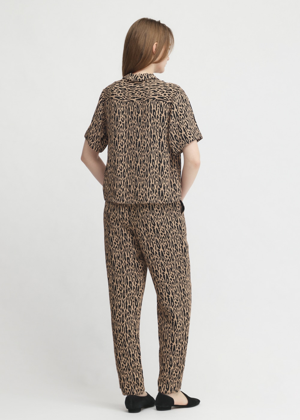 Leopard Jacquard Cropped Pants 詳細画像 OTHER 3