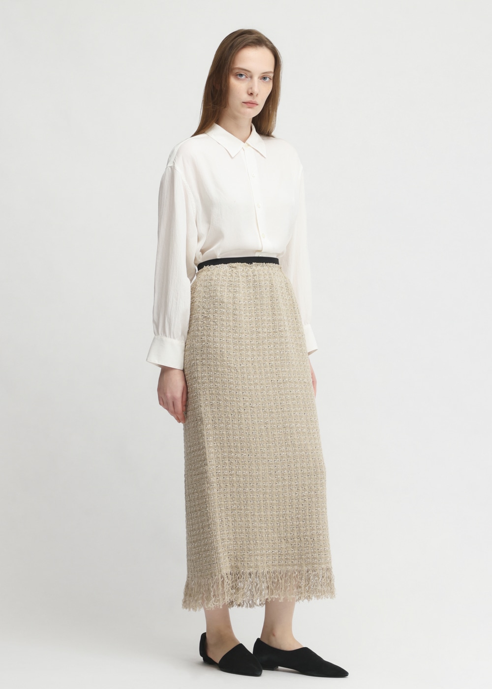 C/L Dobby Tweed  Skirt 詳細画像 OTHER 2