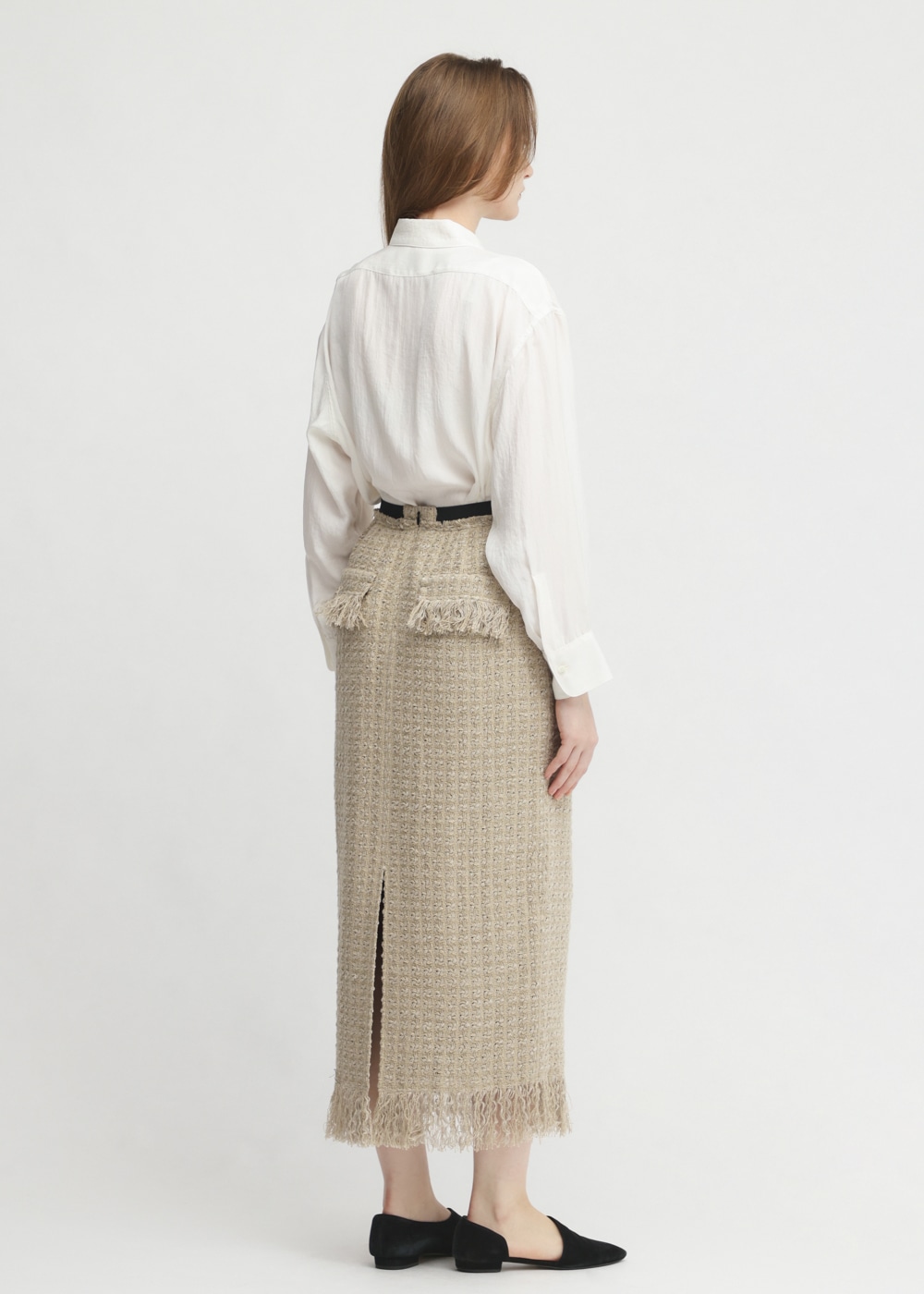 C/L Dobby Tweed  Skirt 詳細画像 OTHER 3