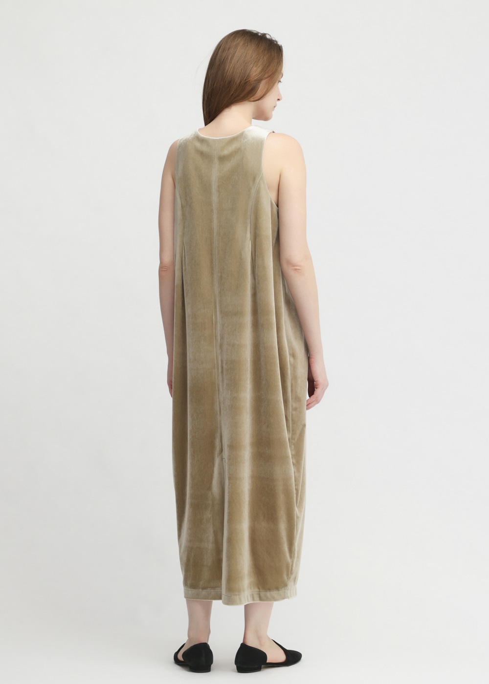 Chantique Velour Cocoon Dress 詳細画像 BEIGE 3