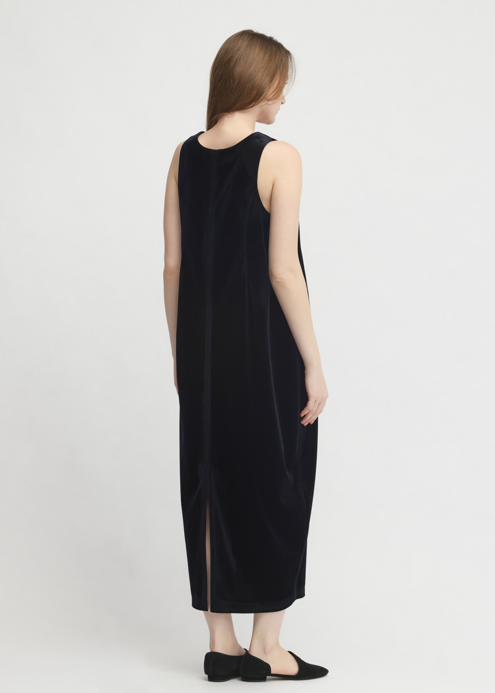 Chantique Velour Cocoon Dress 詳細画像 BLACK 3