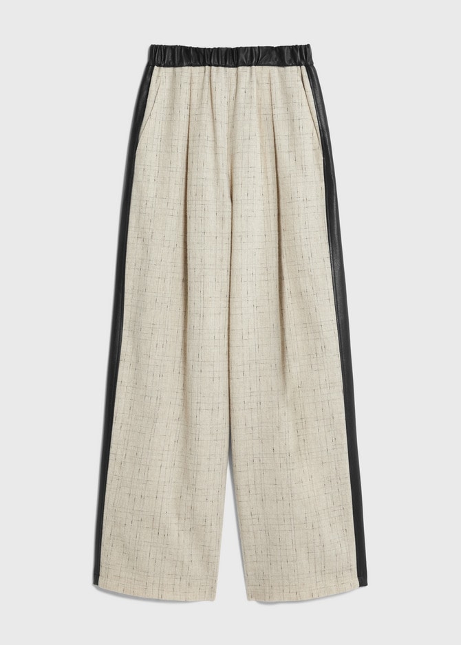 KASURI Knot Slub Tweed Pants