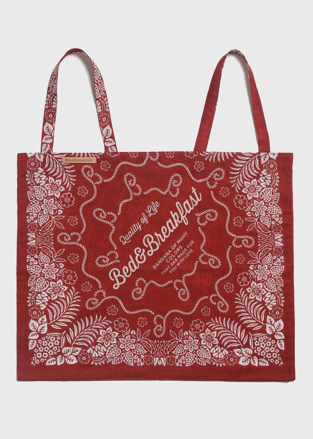 Bed&Breakfast Bandanna Bag  詳細画像 RED 3