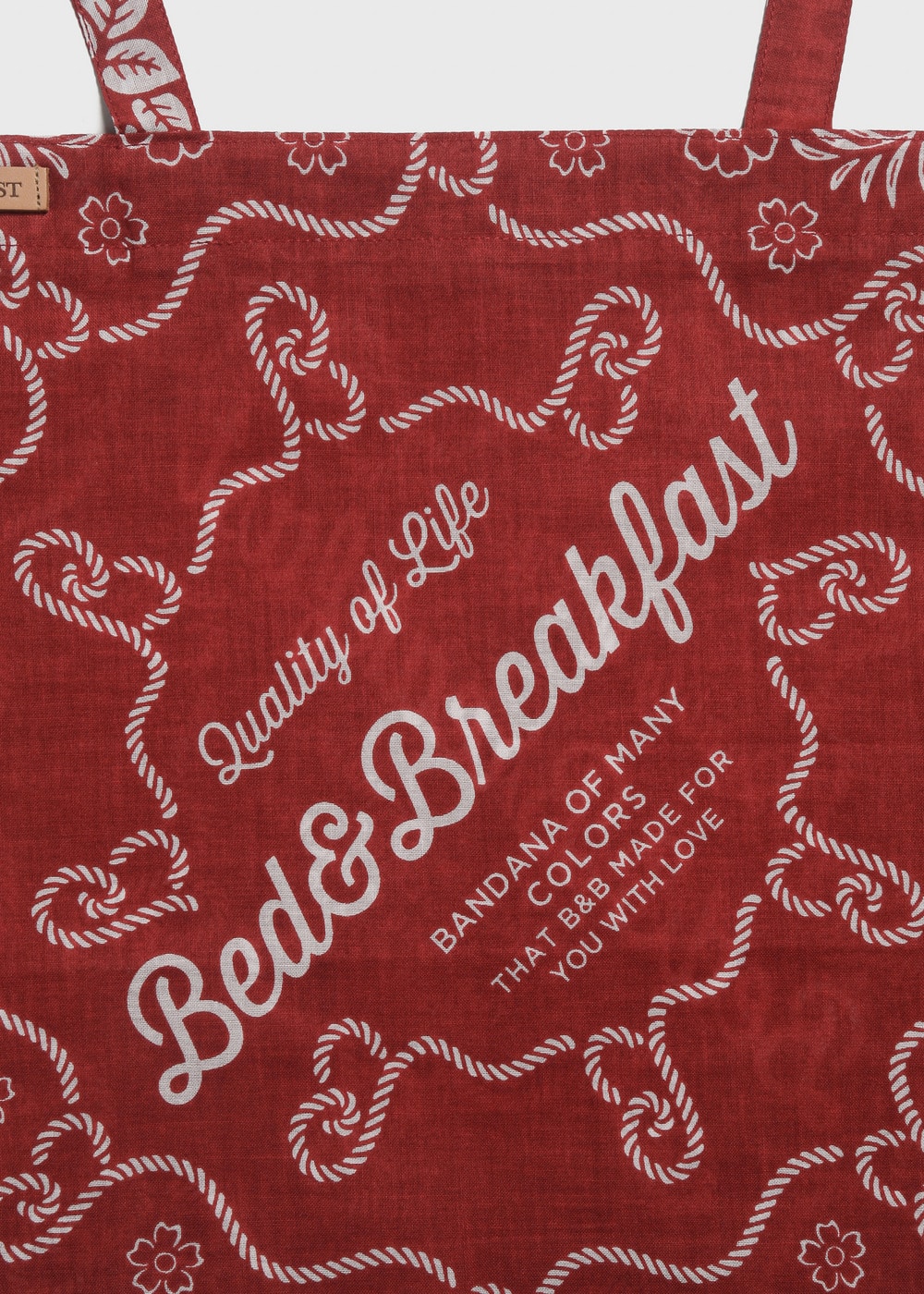 Bed&Breakfast Bandanna Bag  詳細画像 RED 6