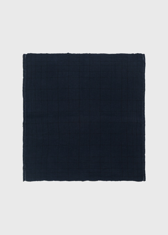 Indigo Check Napkin