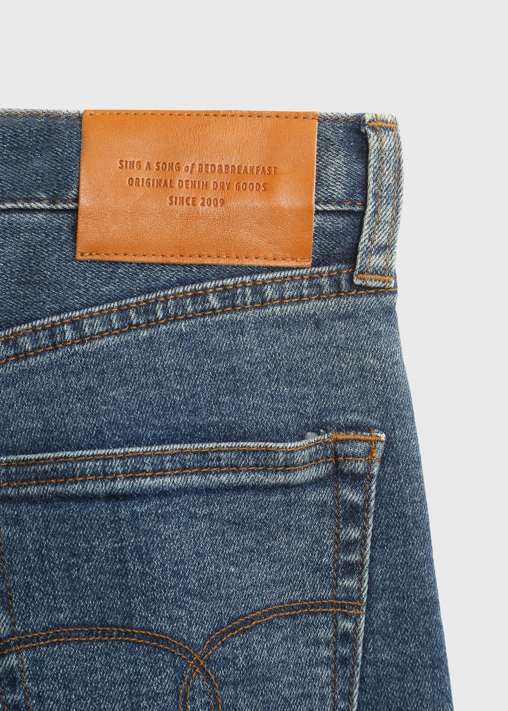 Standard High Stretch Mom's Denim  詳細画像 INDIGO 5