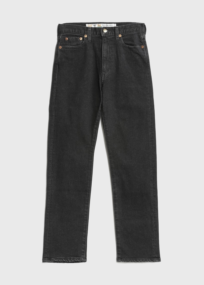 Standard High Stretch Black Mom's Denim