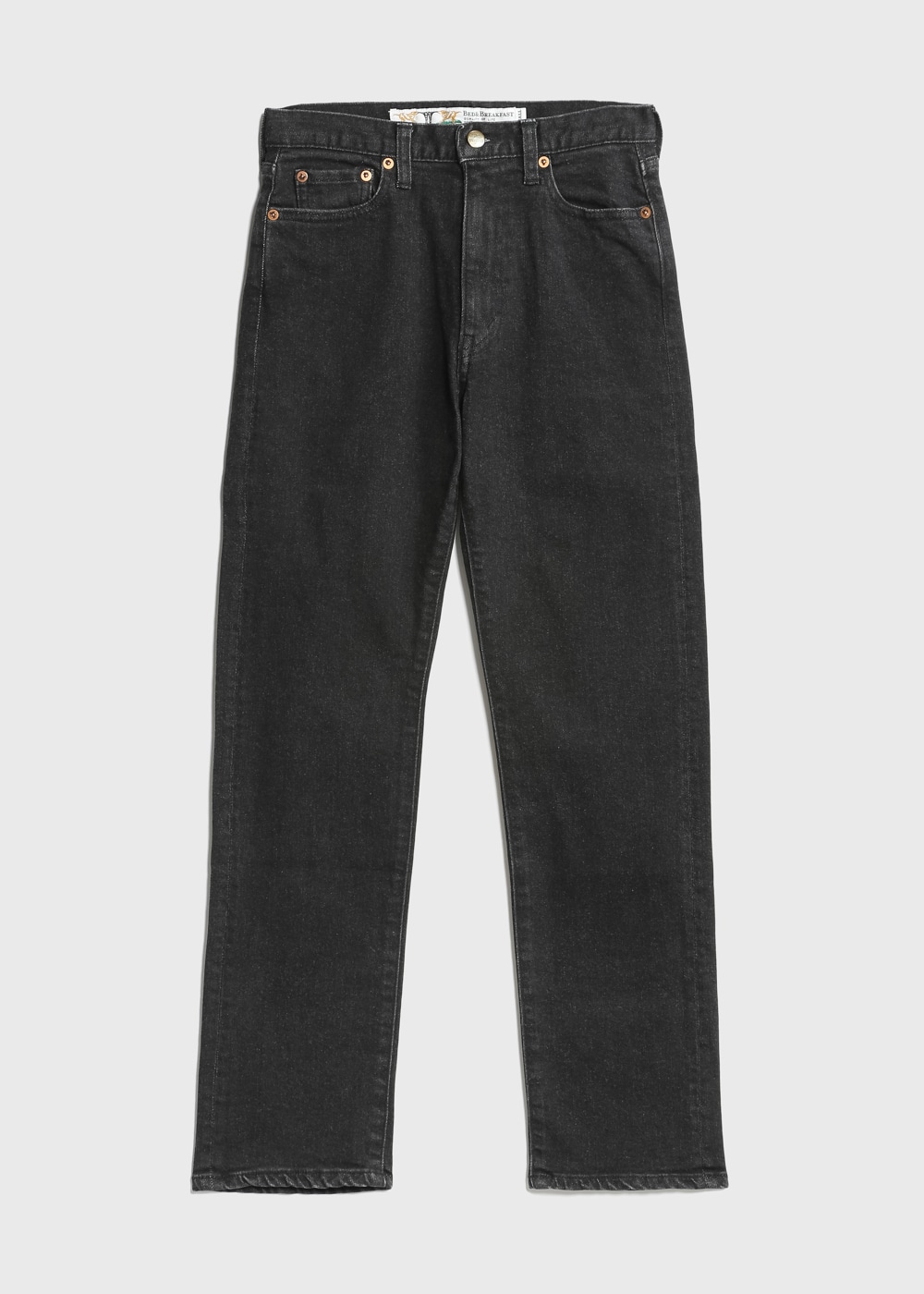 Standard High Stretch Black Mom's Denim 詳細画像 BLACK 1