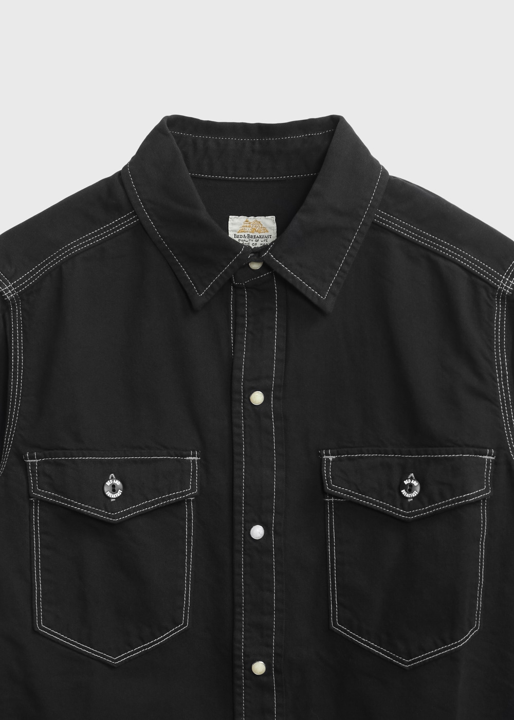 Standard Denim Shirts  詳細画像 BLACK 3