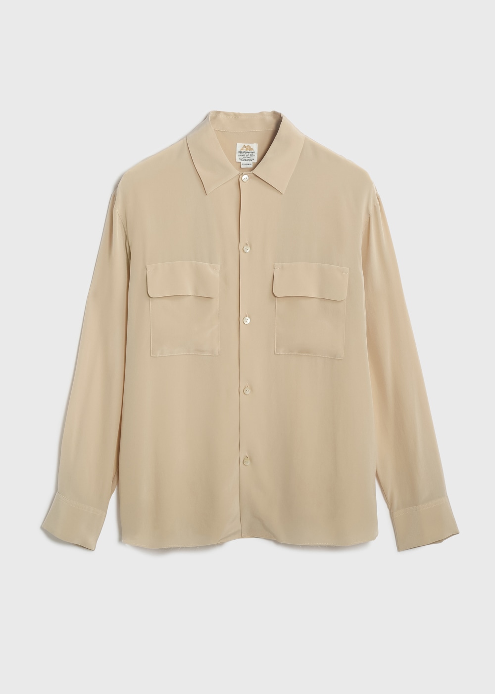 Silk Crape Dechine Shirt  詳細画像 BEIGE 1