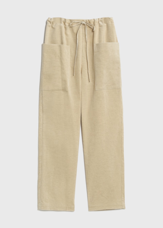 Cotton Linen Corduroy Pants