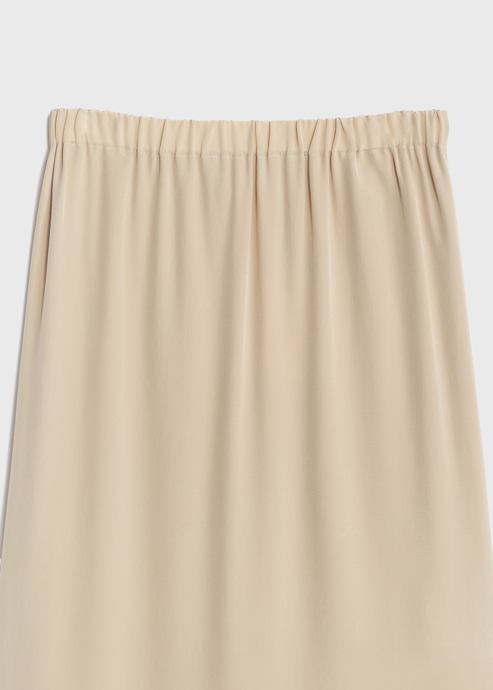 Silk Crape Dechine Skirt  詳細画像 BEIGE 3