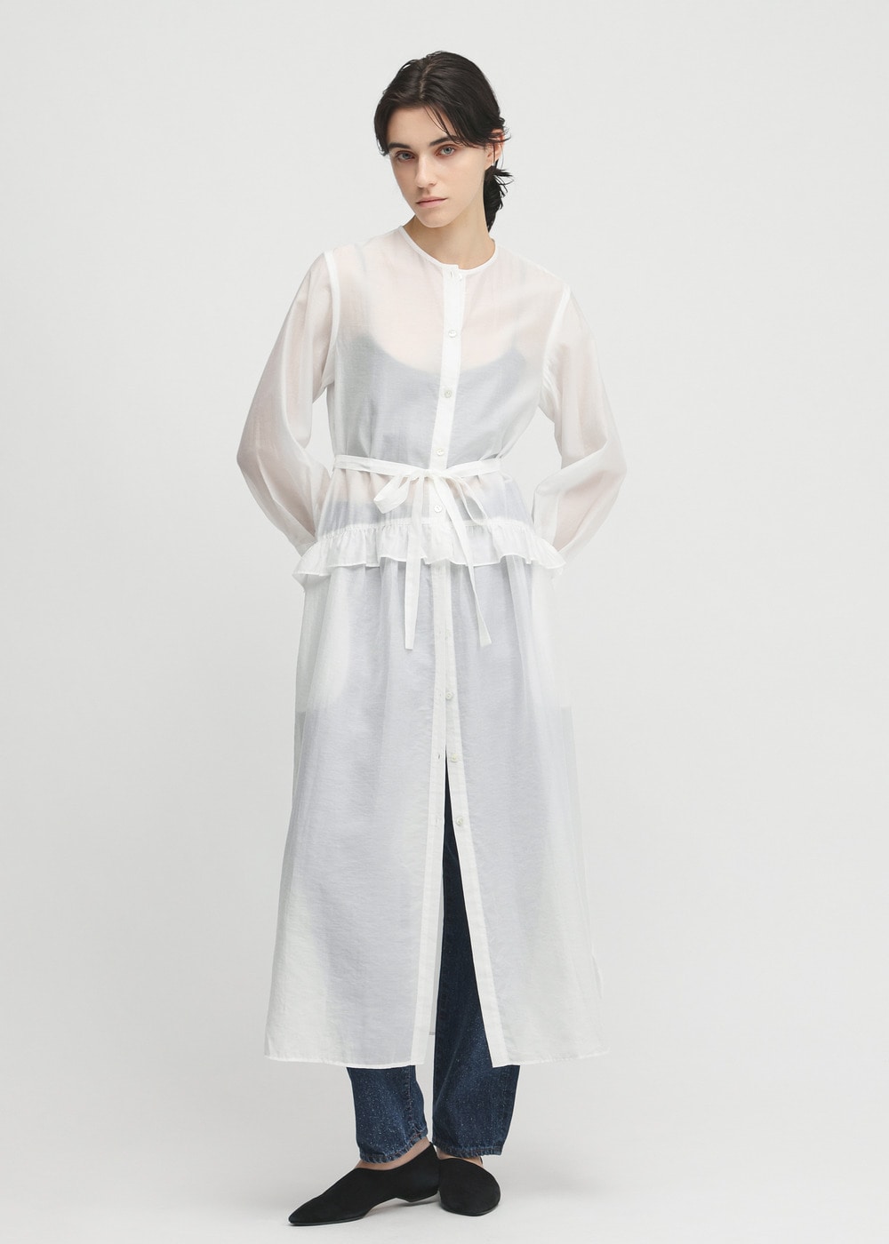 Bio Washer Dress 詳細画像 OFF WHITE 1