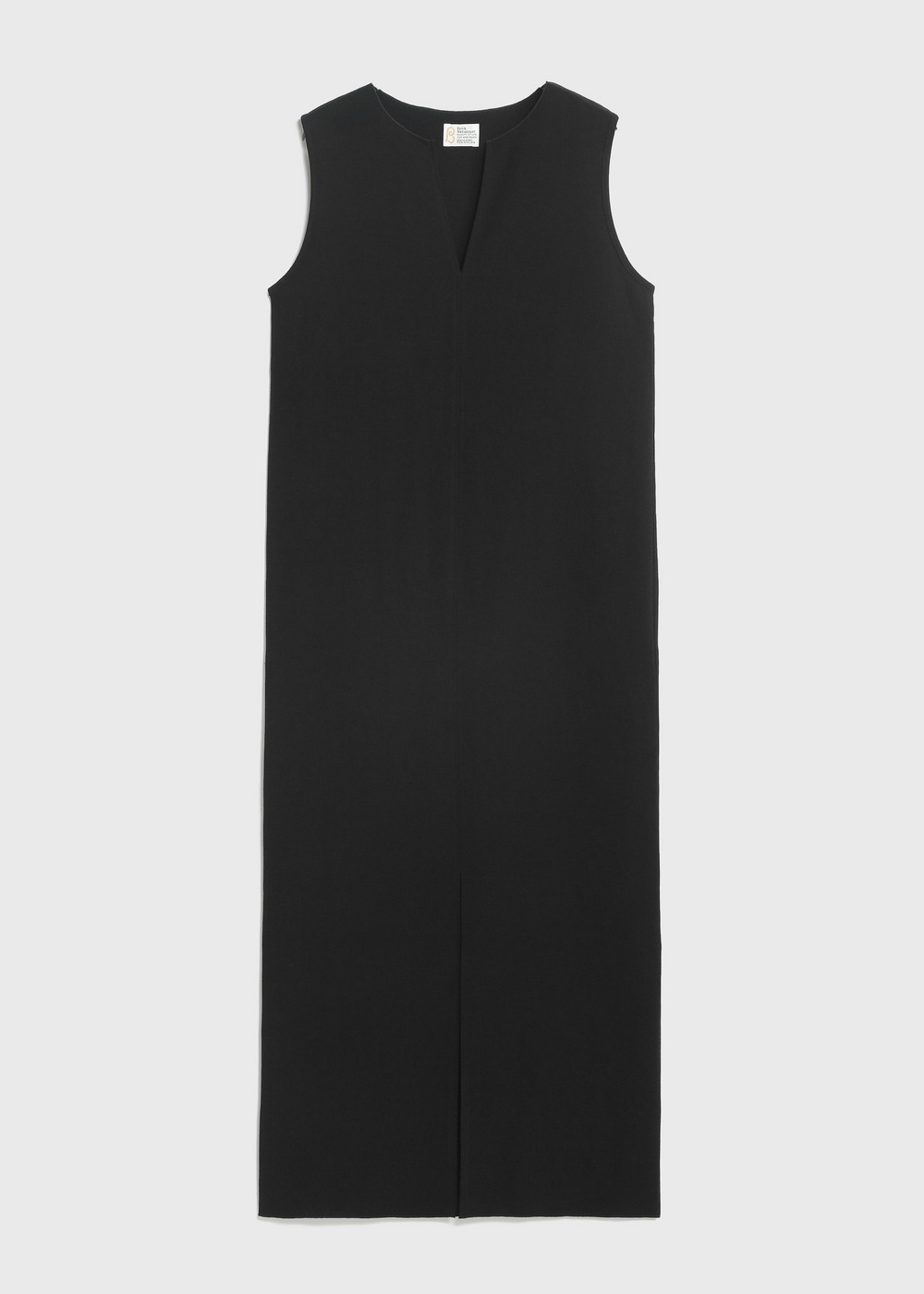 Dry Stretch Georgette Sleeveless Dress 詳細画像 BLACK 3