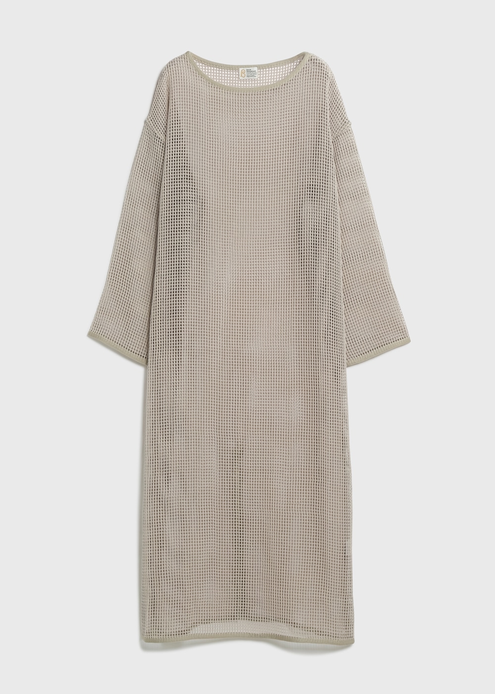 Cotton Mesh Dress 詳細画像 BEIGE 1