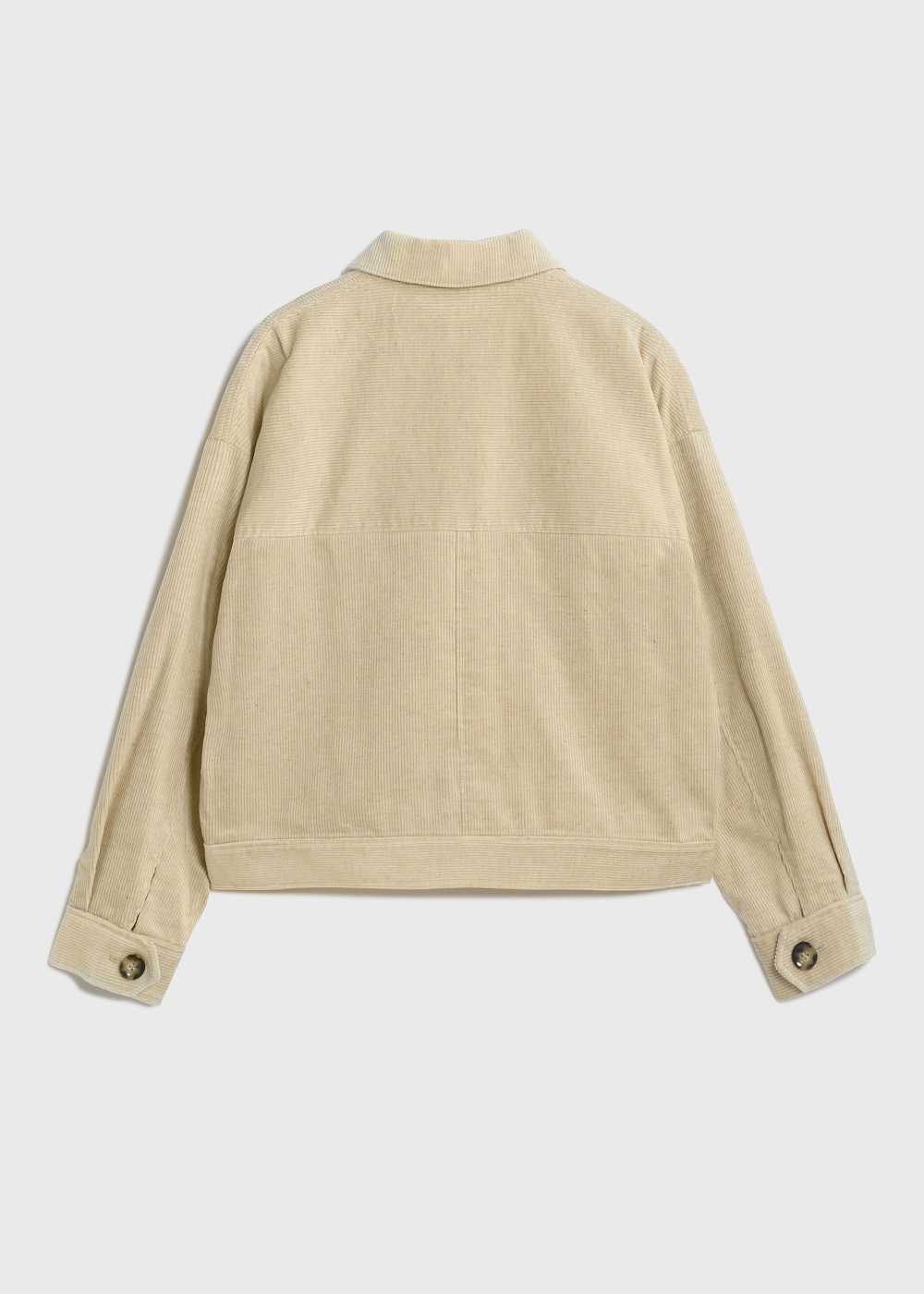 Cotton Linen Corduroy Blouson 詳細画像 BEIGE 2