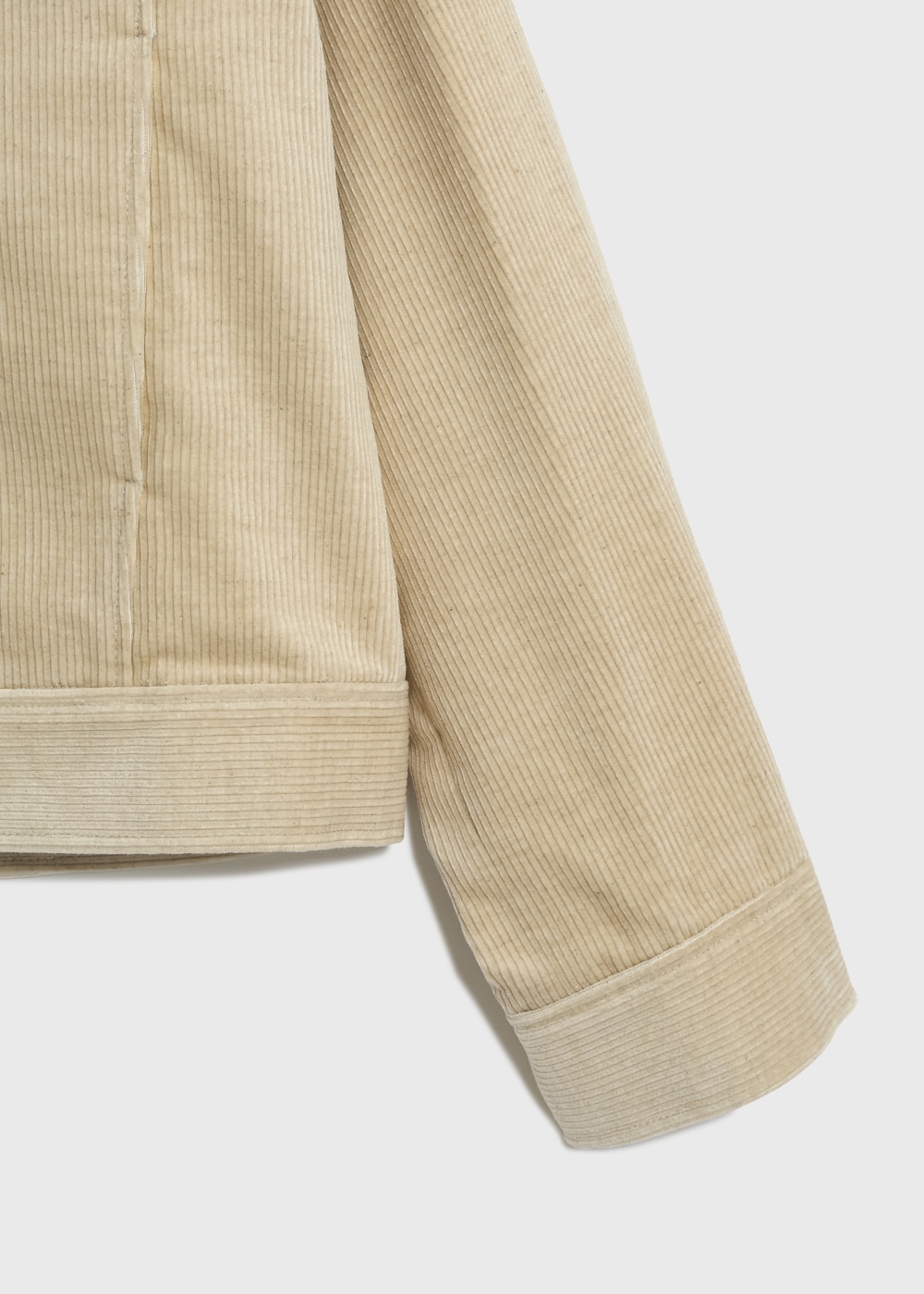 Cotton Linen Corduroy Blouson 詳細画像 BEIGE 4