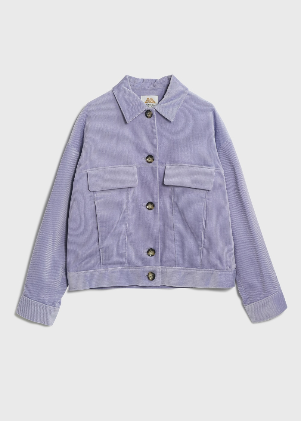 Cotton Linen Corduroy Blouson 詳細画像 PURPLE 1