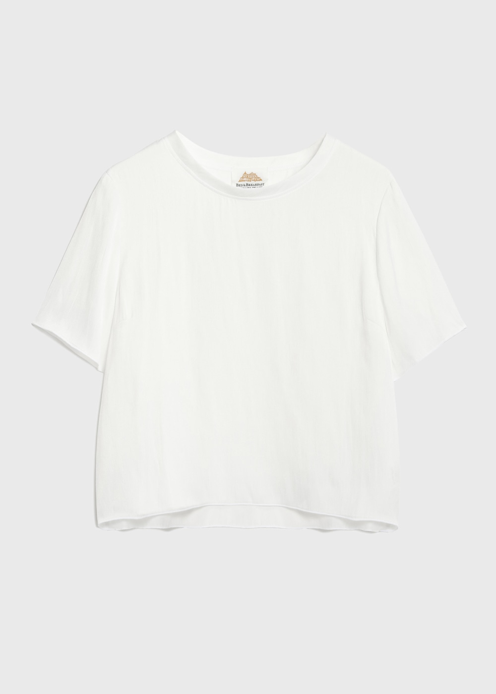 Tumbler Finishing Satin Tee 詳細画像 OFF WHITE 1