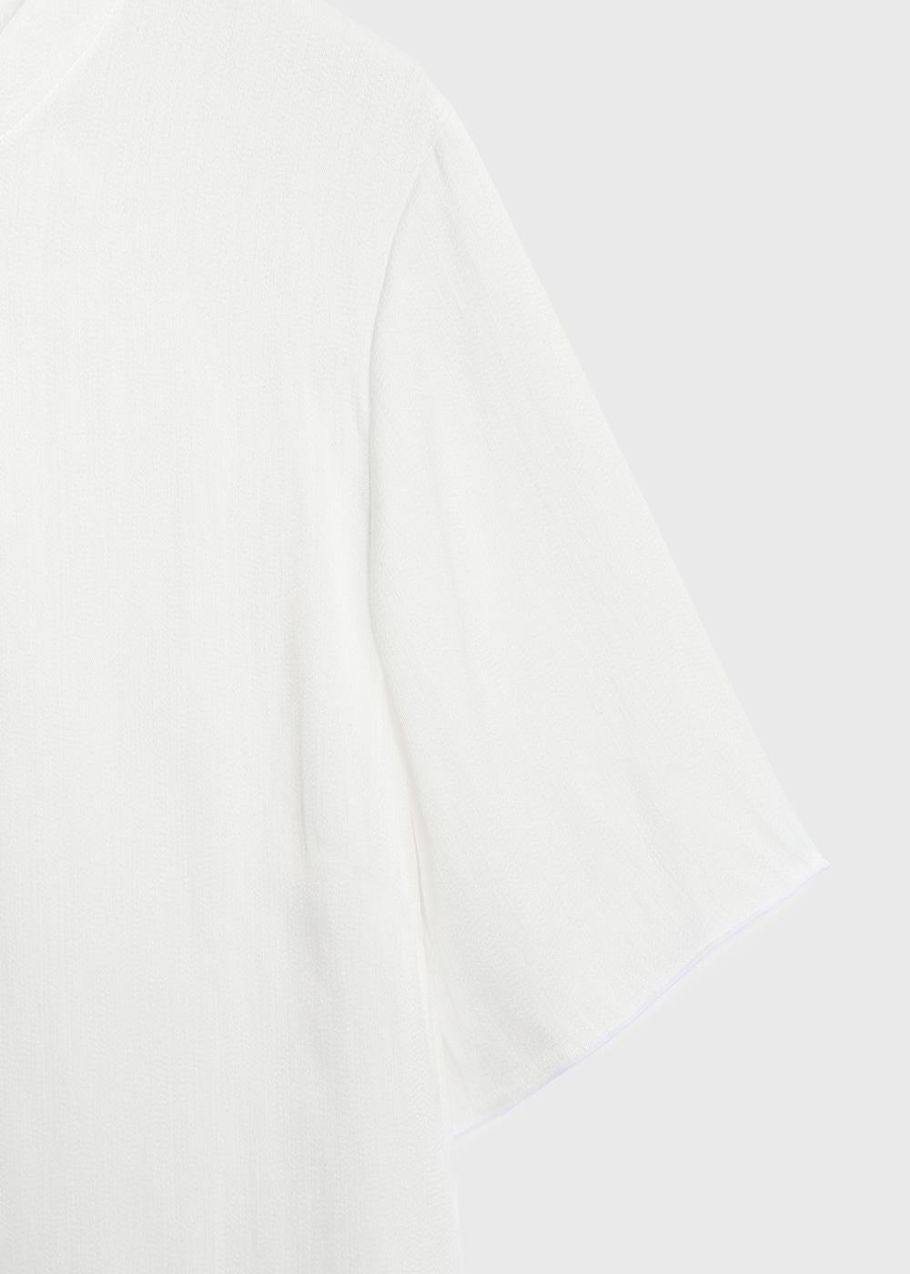 Tumbler Finishing Satin Tee 詳細画像 OFF WHITE 4