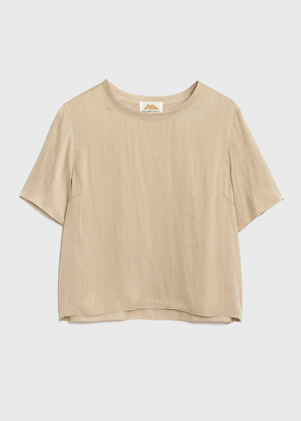 Tumbler Finishing Satin Tee 詳細画像 BEIGE 1