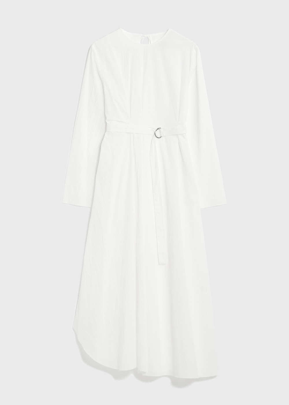 Cordlane Natural Sun-dried Wash Tuck Dress 詳細画像 WHITE 1