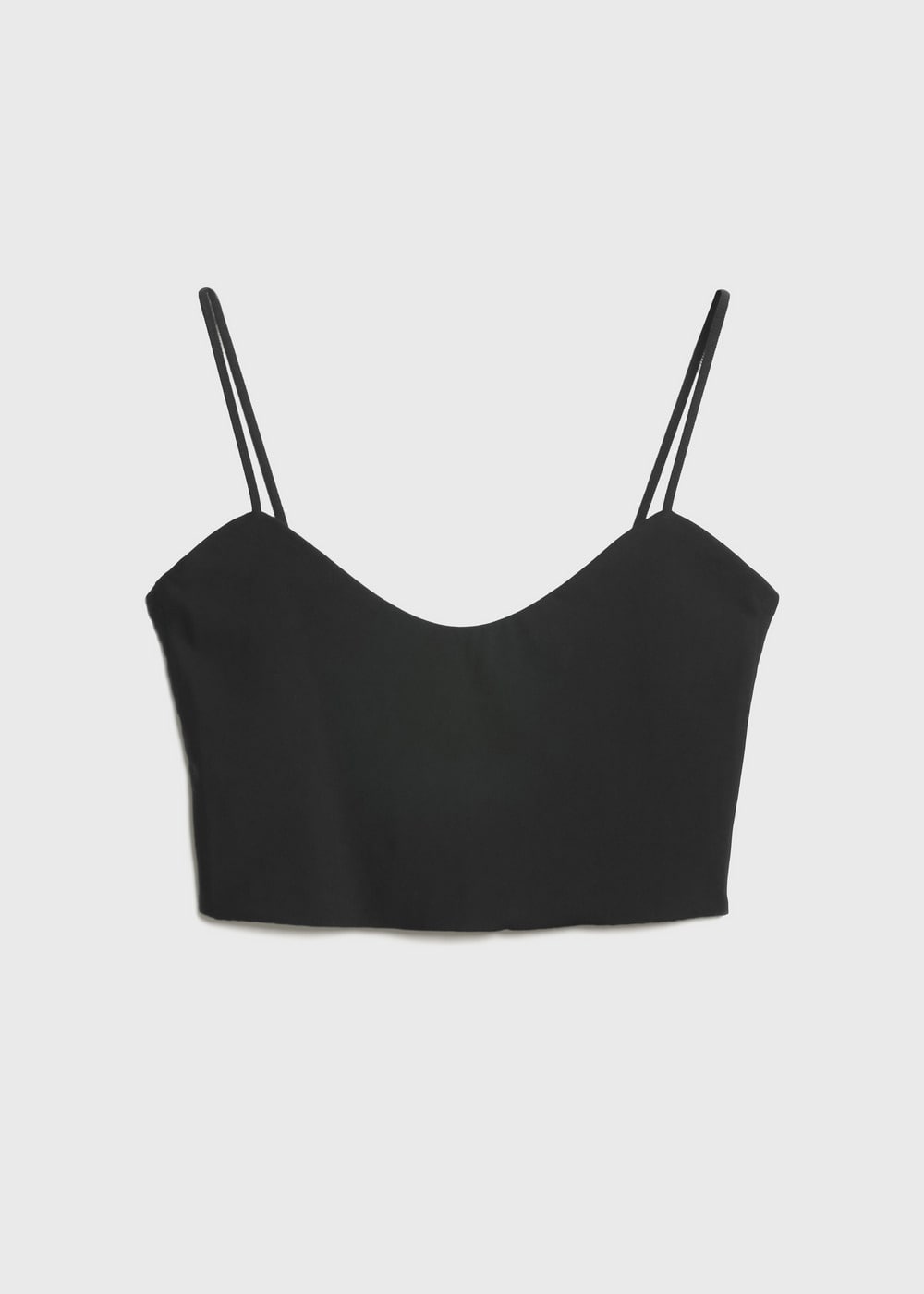 Stretch Fit Base Round Bra Top 詳細画像 BLACK 1