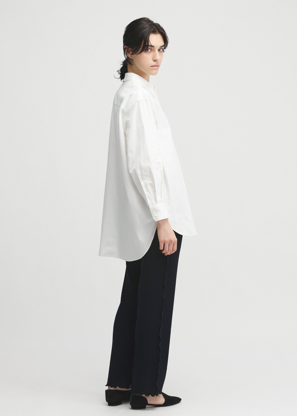 Diorama Gabardine Shirt 詳細画像 WHITE 2