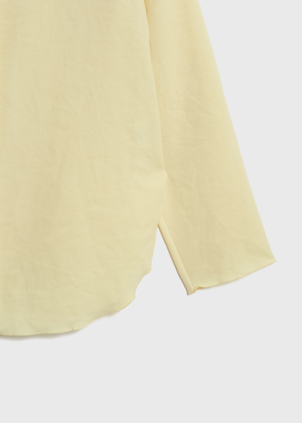 Drape Georgette Shirt 詳細画像 YELLOW 4