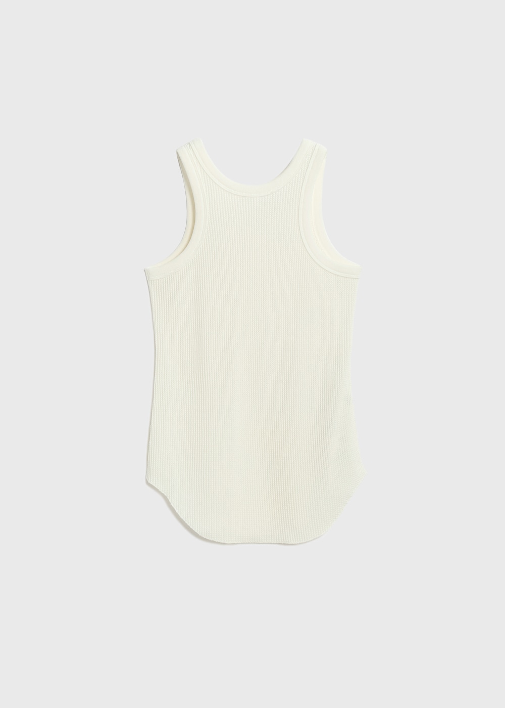 Cotton Waffle Tank Top 詳細画像 OFF WHITE 1