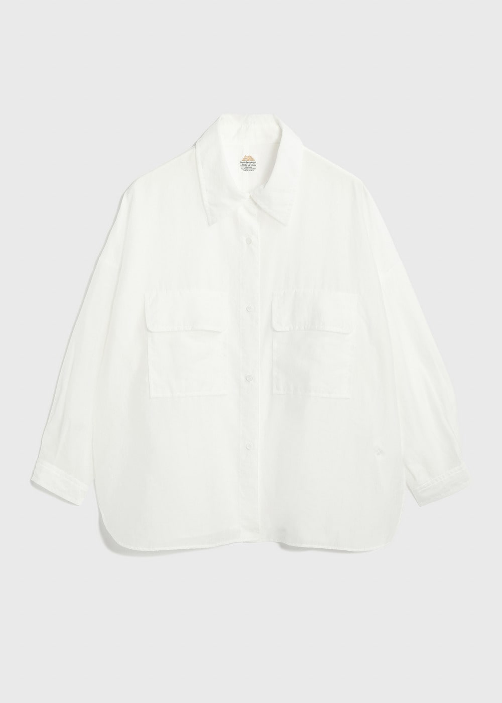 Recycled Cool Washer Shirts 詳細画像 WHITE 2