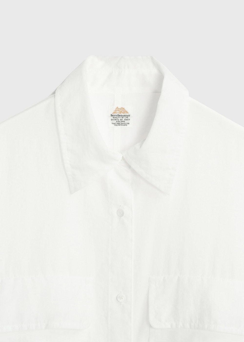 Recycled Cool Washer Shirts 詳細画像 WHITE 4