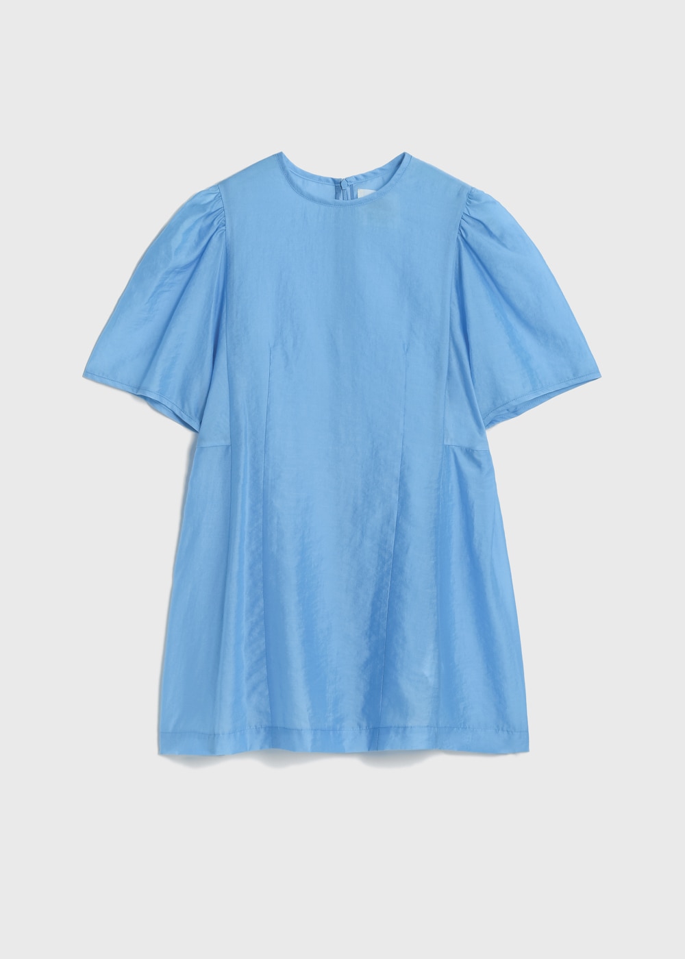 Recycled Cool Washer Puff Blouse 詳細画像 BLUE 1