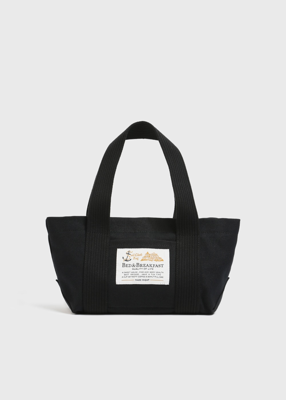 Sail Cloth Bag Small 詳細画像 BLACK 1