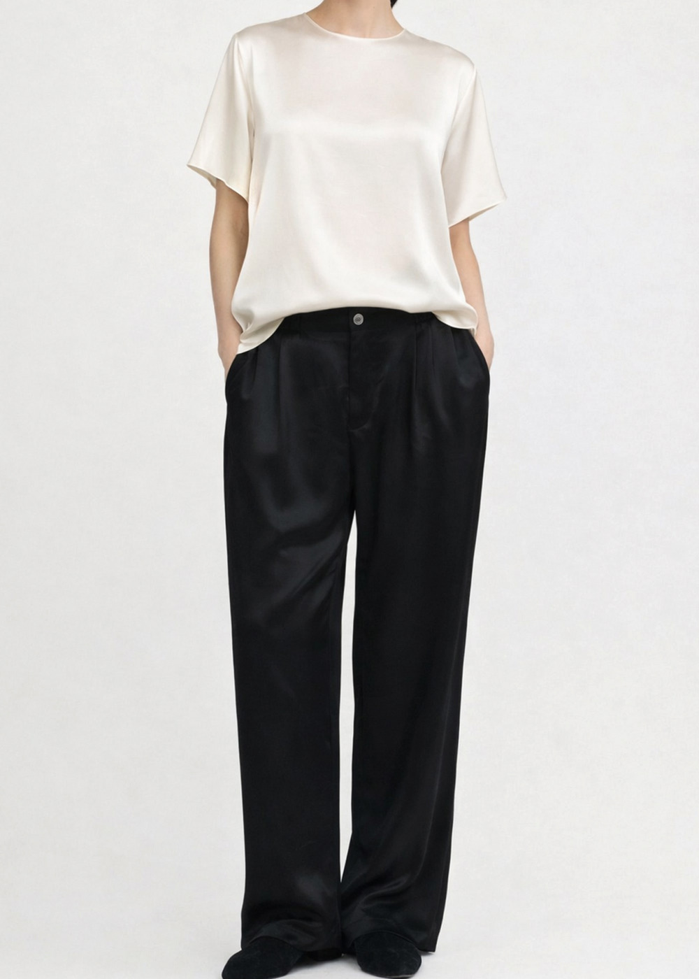 Satin LRM Long Tee 詳細画像 OFF WHITE 3