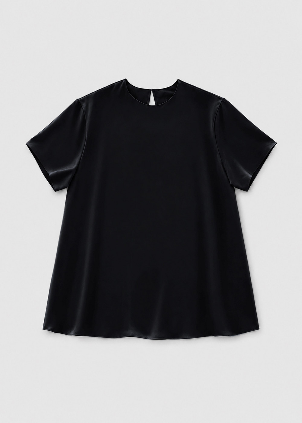Satin LRM Long Tee 詳細画像 BLACK 1