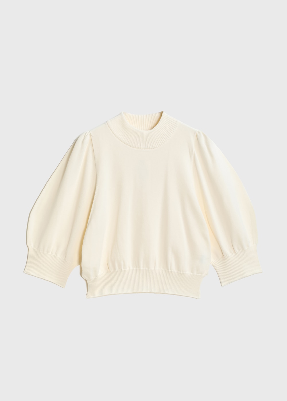 Flure Short Puff Knit 詳細画像 IVORY 1