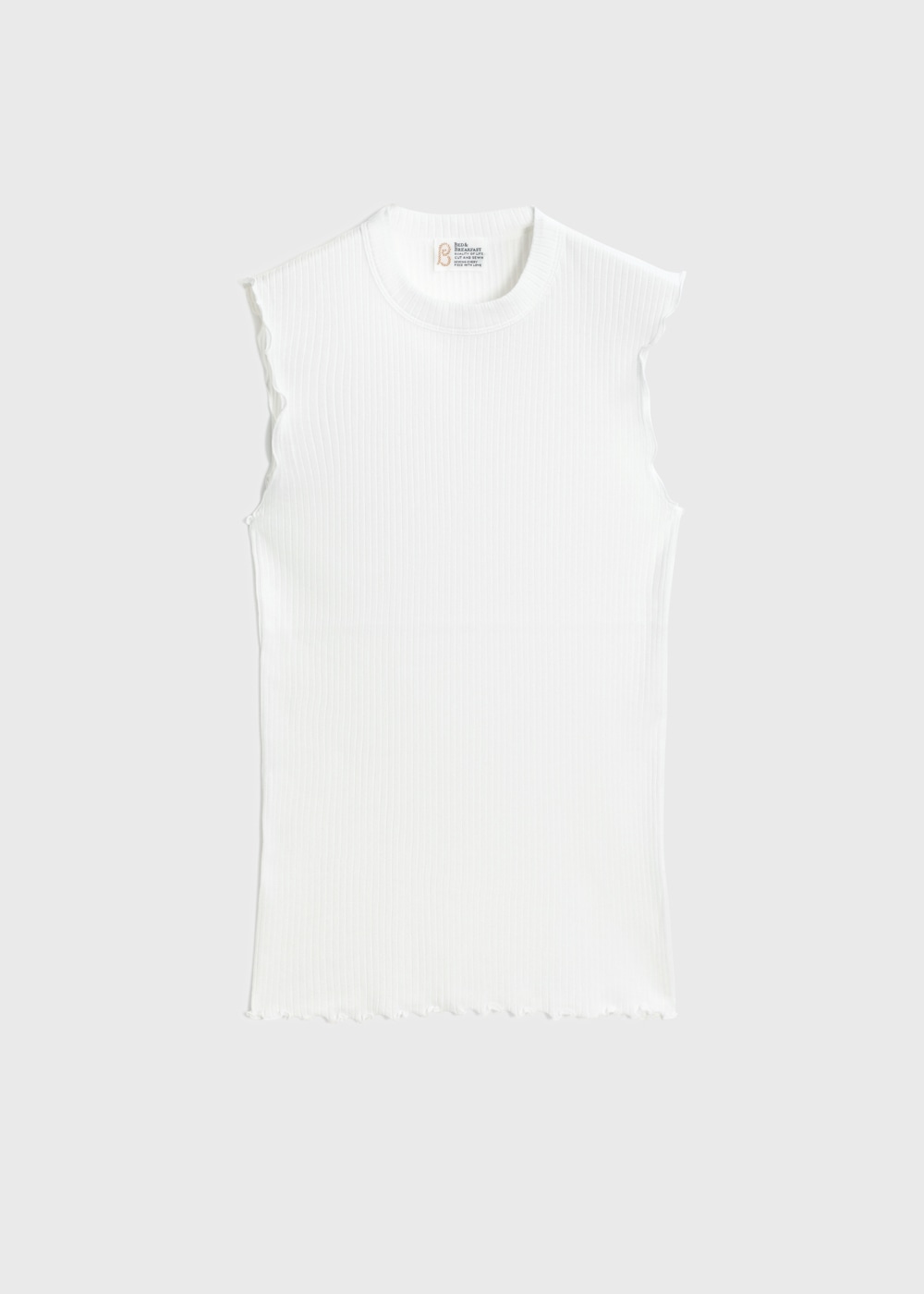 Tencel Solo Rib Sleeveless 詳細画像 OFF WHITE 1