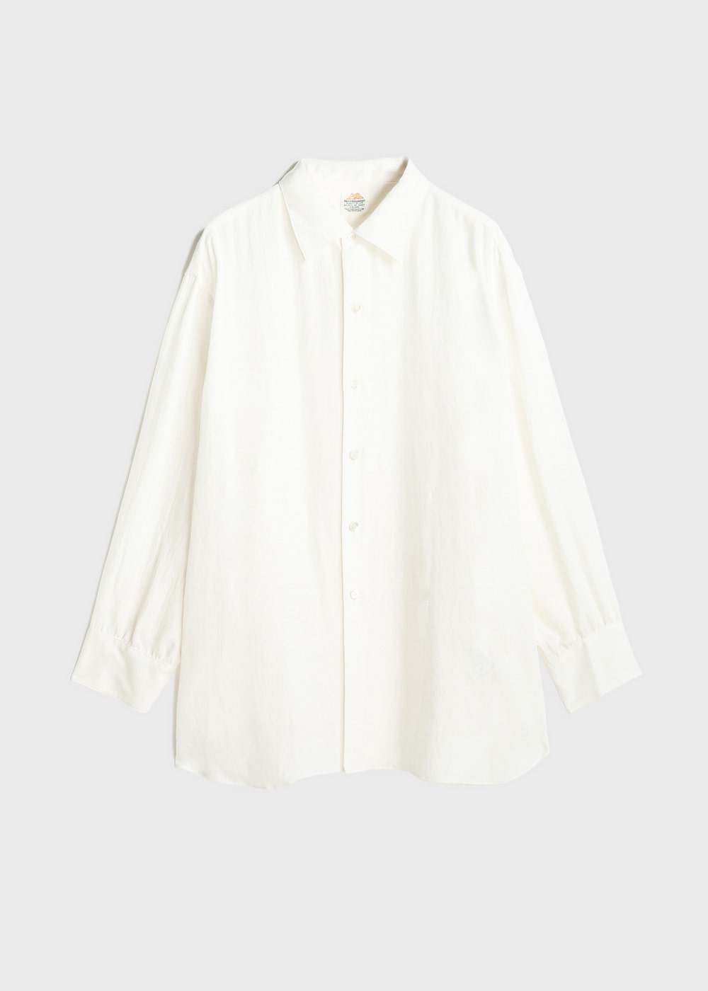 Bright Twill Shirts 詳細画像 WHITE 1